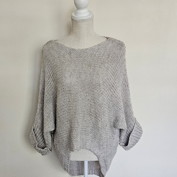 Berretti Made in Italy Sweaters - Berretti hi-low sweater